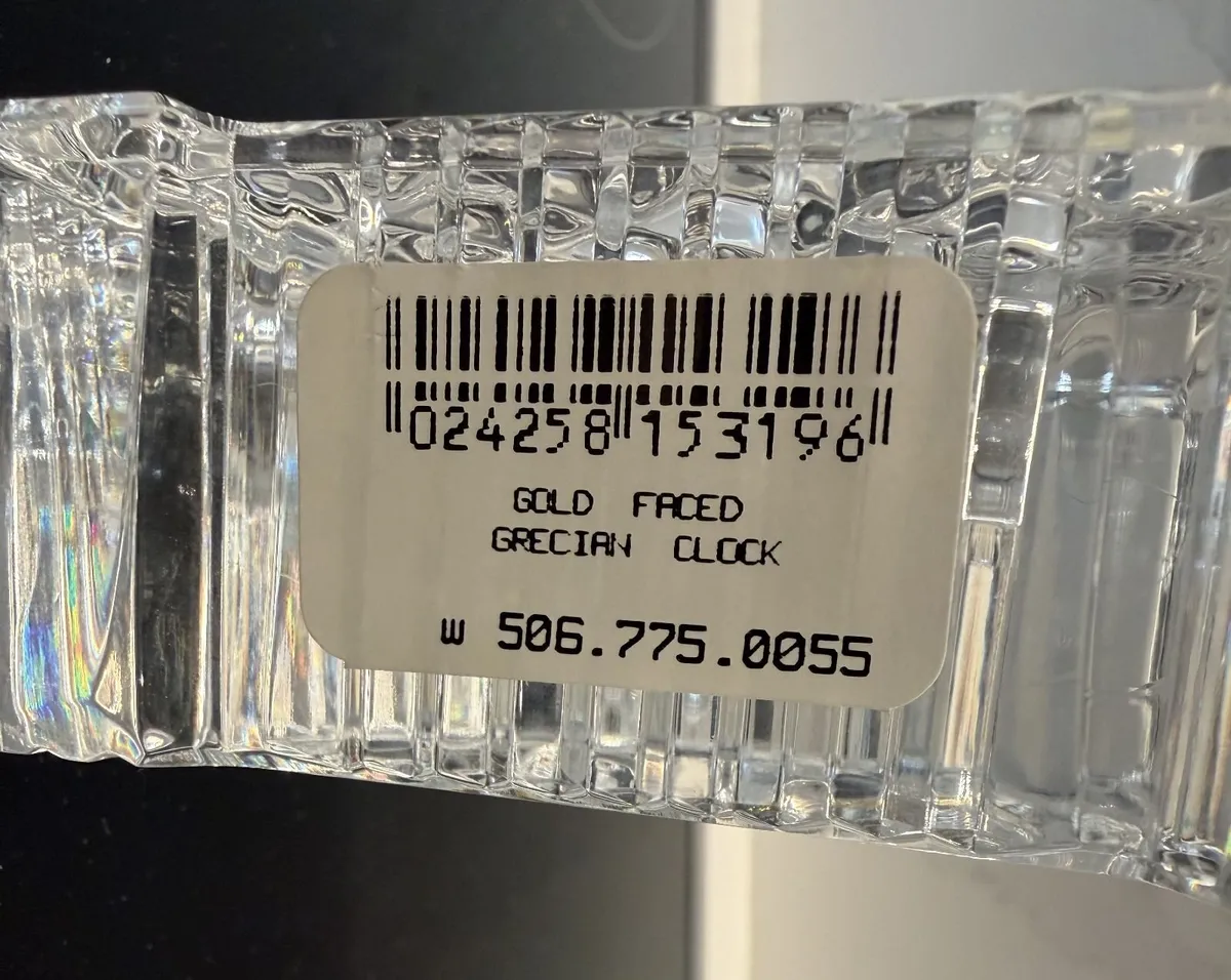 Waterford Crystal 7" Atrium Mantel Clock - Image 4