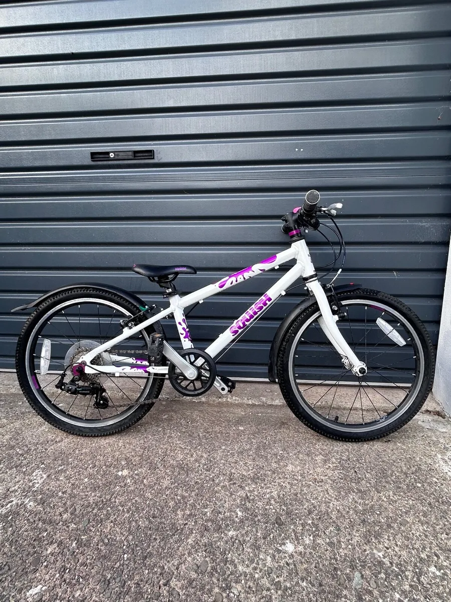 Squish girls bike-purple/white-7 speed - Image 2