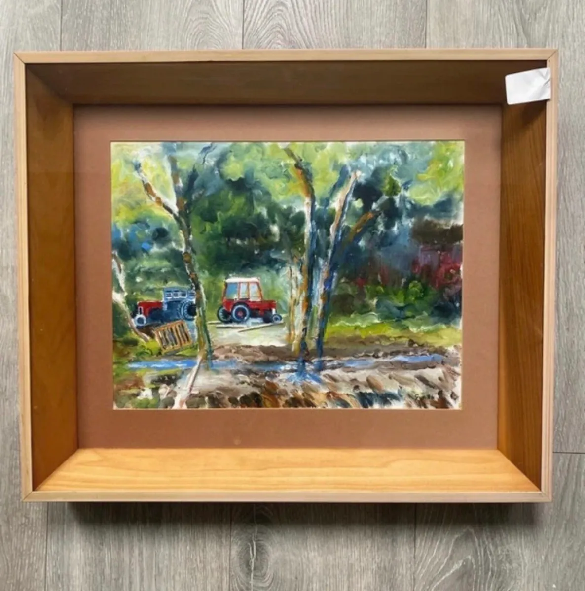 Original oil painting “Farm Yard Maam Bridge’ - Image 1