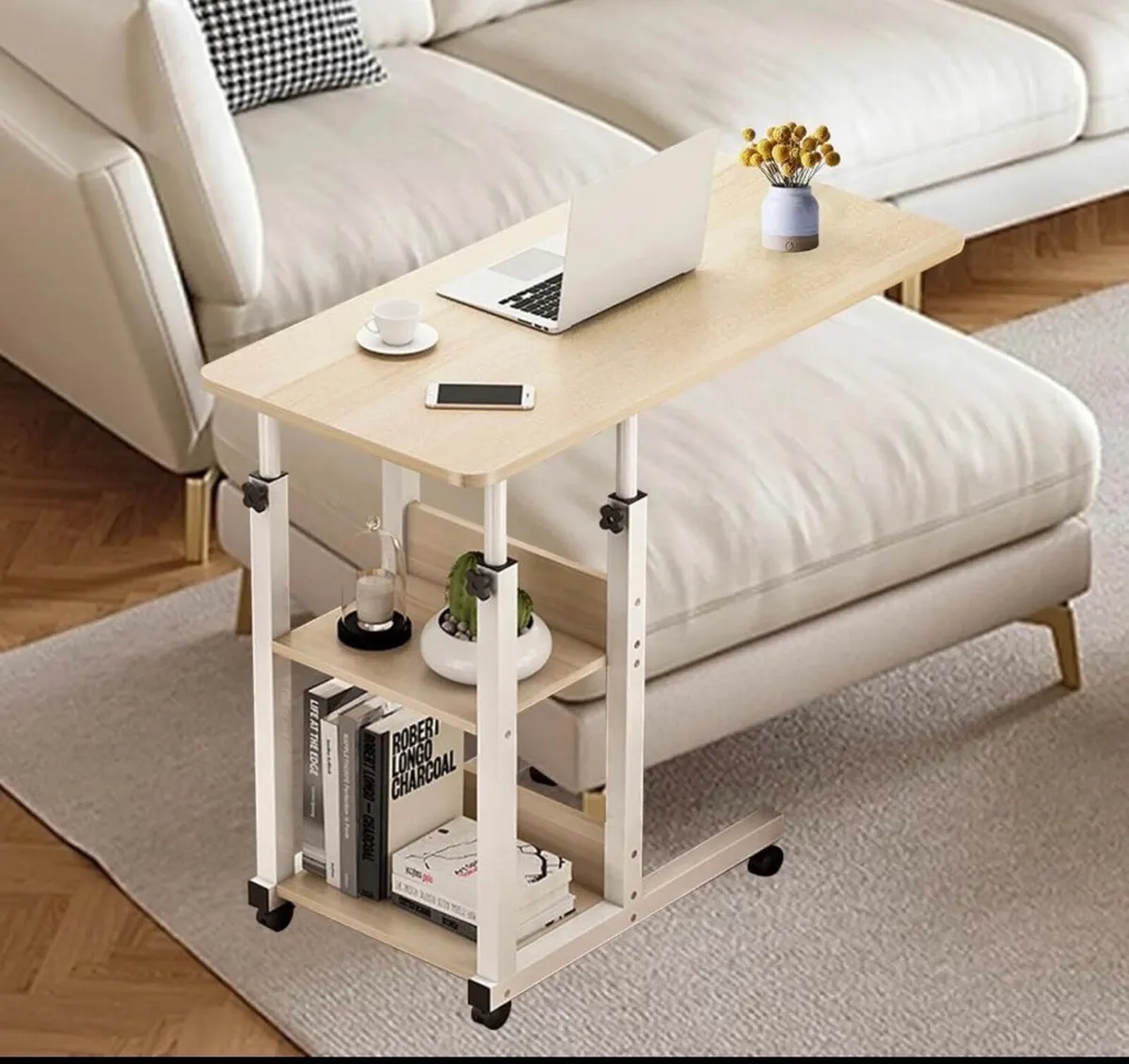 Overbed Table Multipurpose Study Desk NEW - Image 3