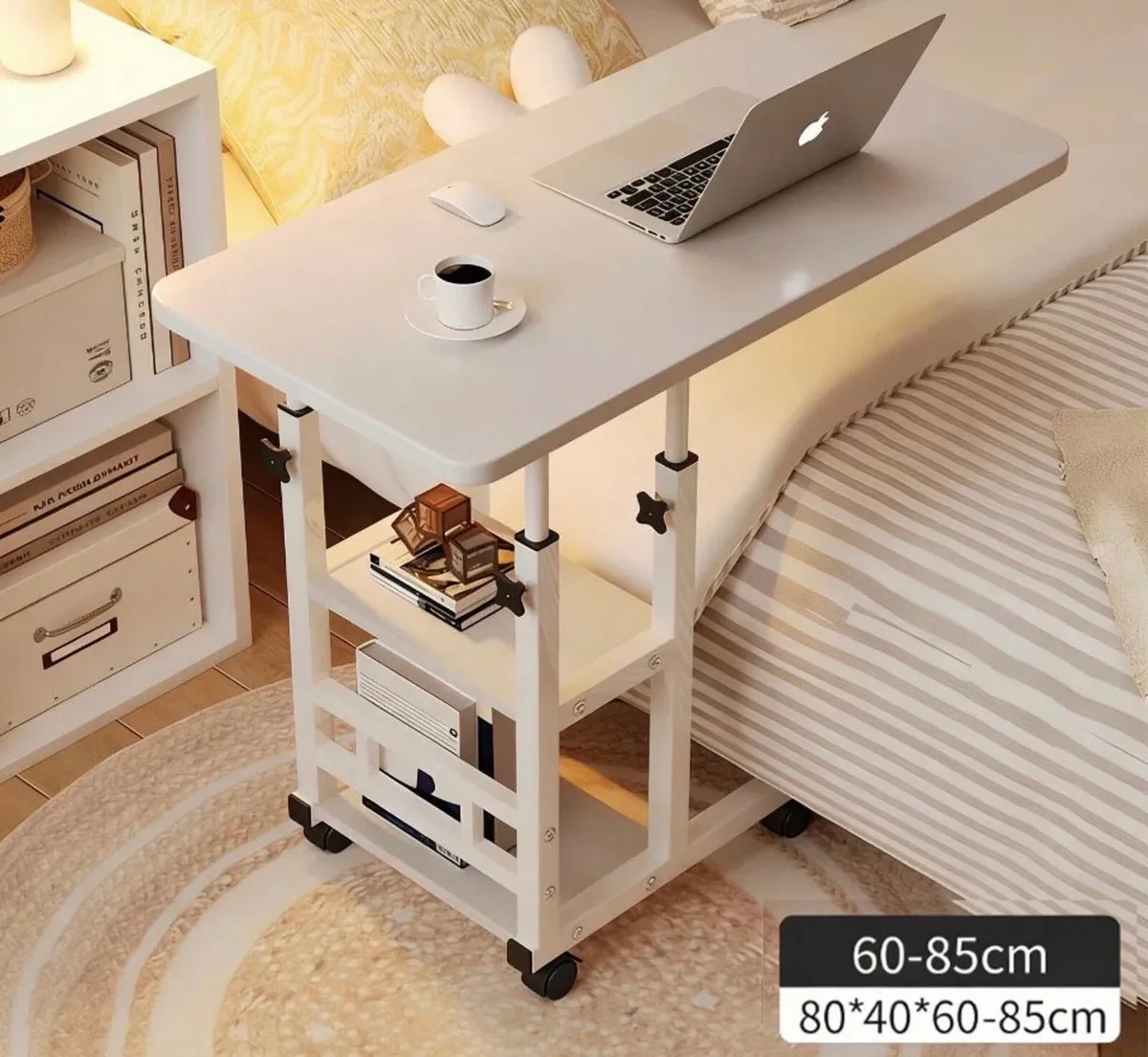 NEW Height Adjustable Overbed Table - Image 1