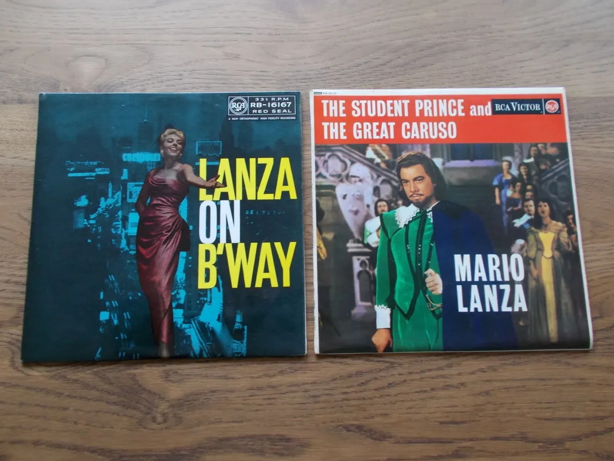 Mario Lanza Vinyl Record Collection - Image 2