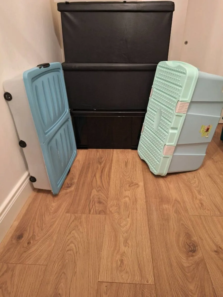 Storage Boxes/ Ottomans