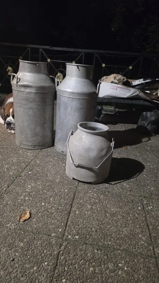 Milk churns