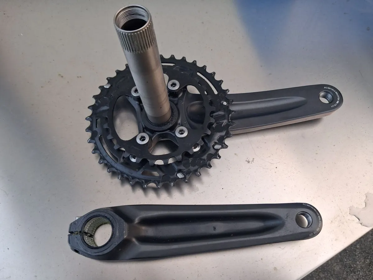 shimano deore 5100-2 cranckset 175mm - Image 2
