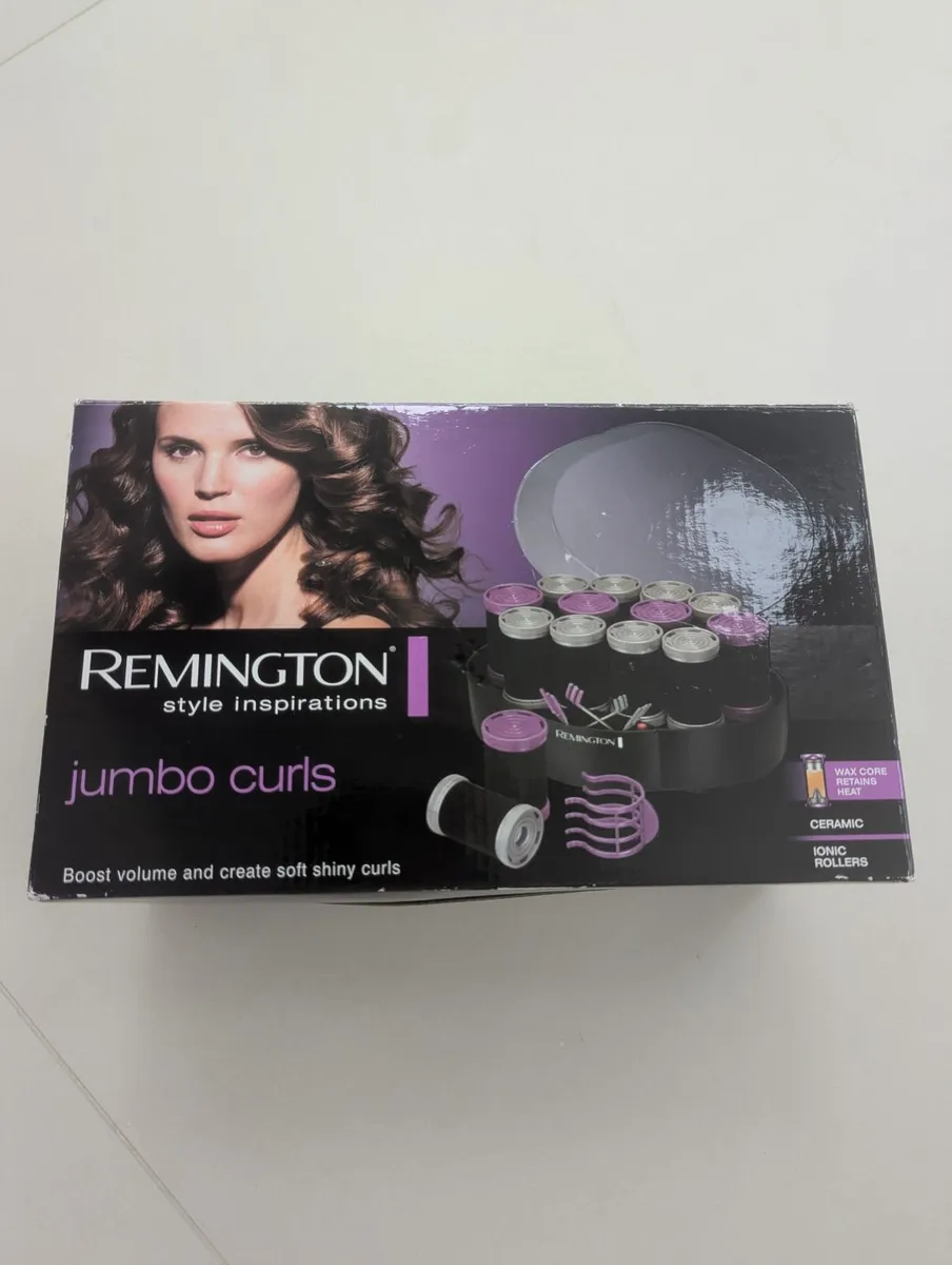 Remington jumbo heated hair rollers - Image 1