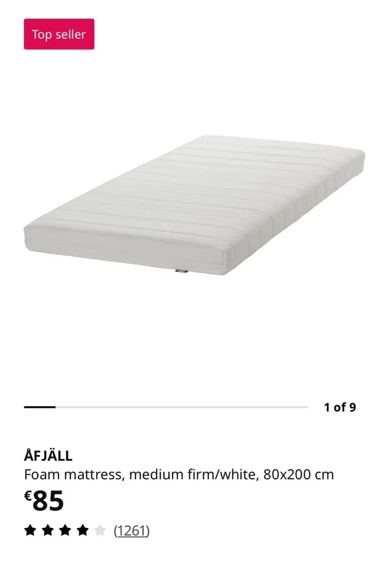Ikea kids mattress. New - Image 4