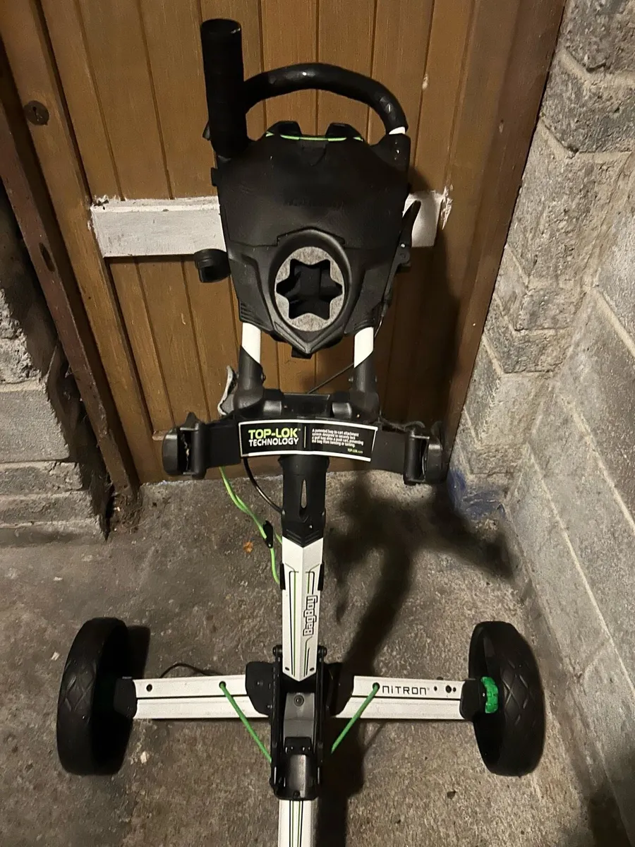 Bag Boy Nitron 3-Wheel Golf Trolley - Image 3