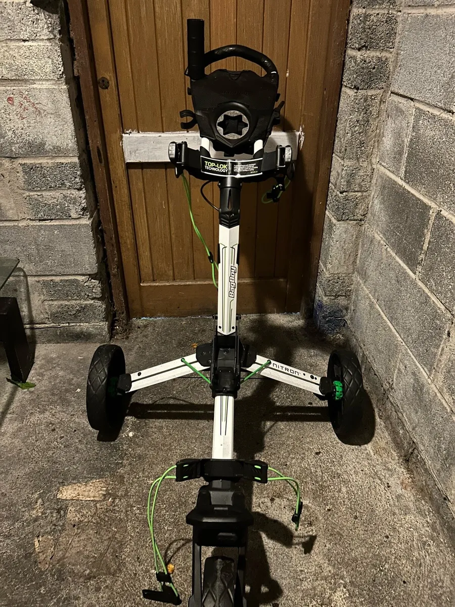 Bag Boy Nitron 3-Wheel Golf Trolley - Image 2