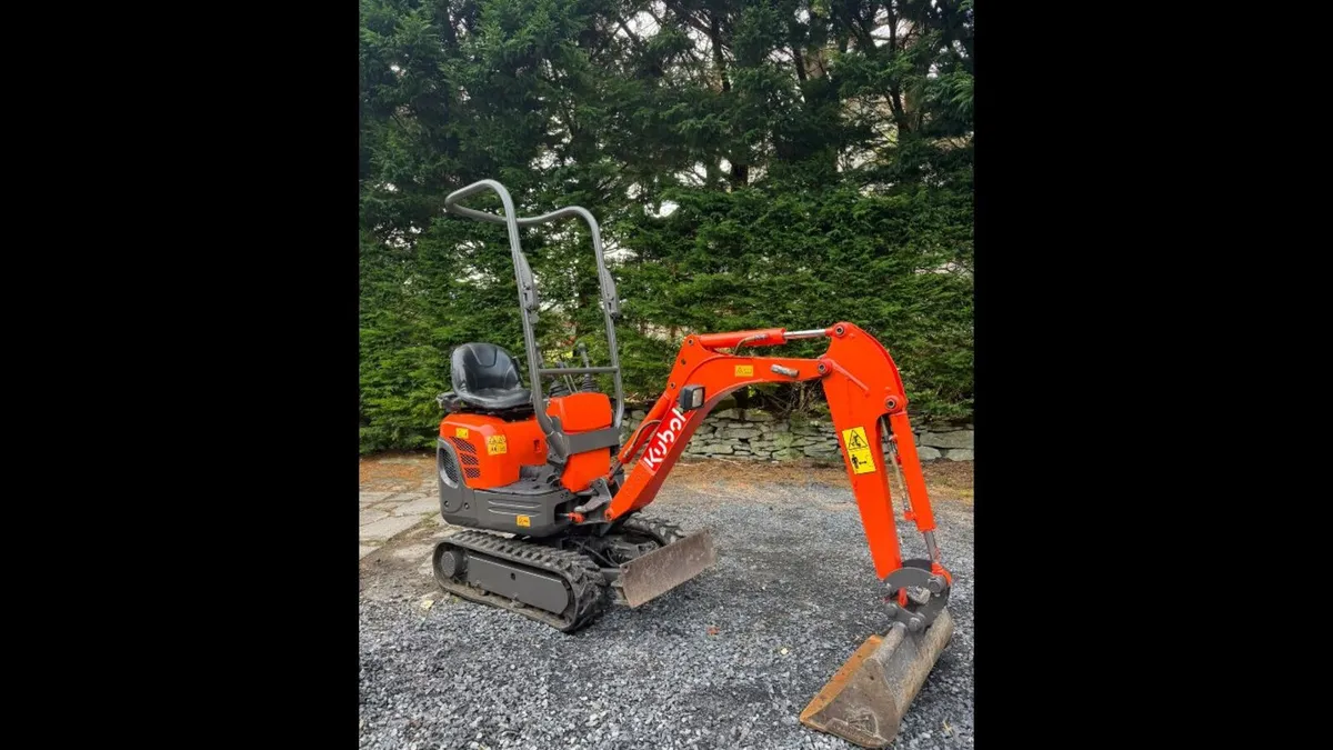 Kubota Micro Digger - Image 1