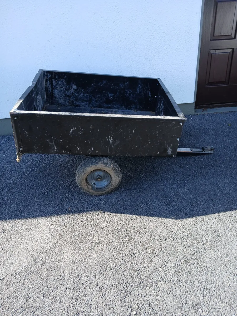 Ride on mower trailer - Image 1
