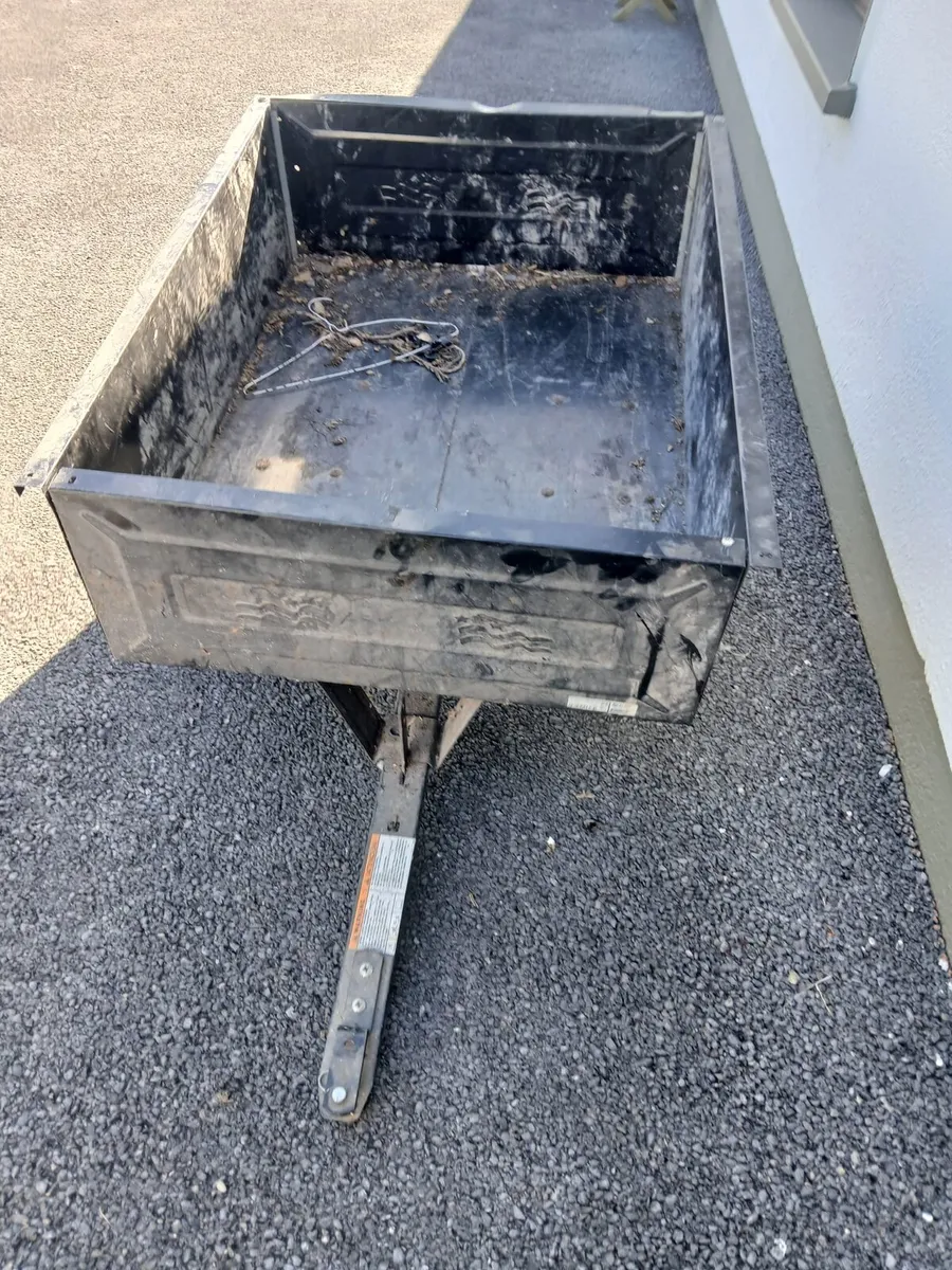 Ride on mower trailer - Image 3