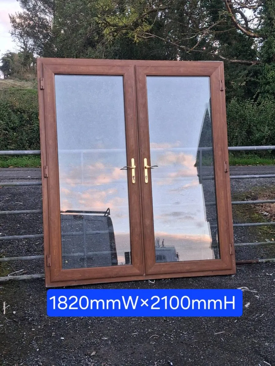 PVC FRENCH DOORS