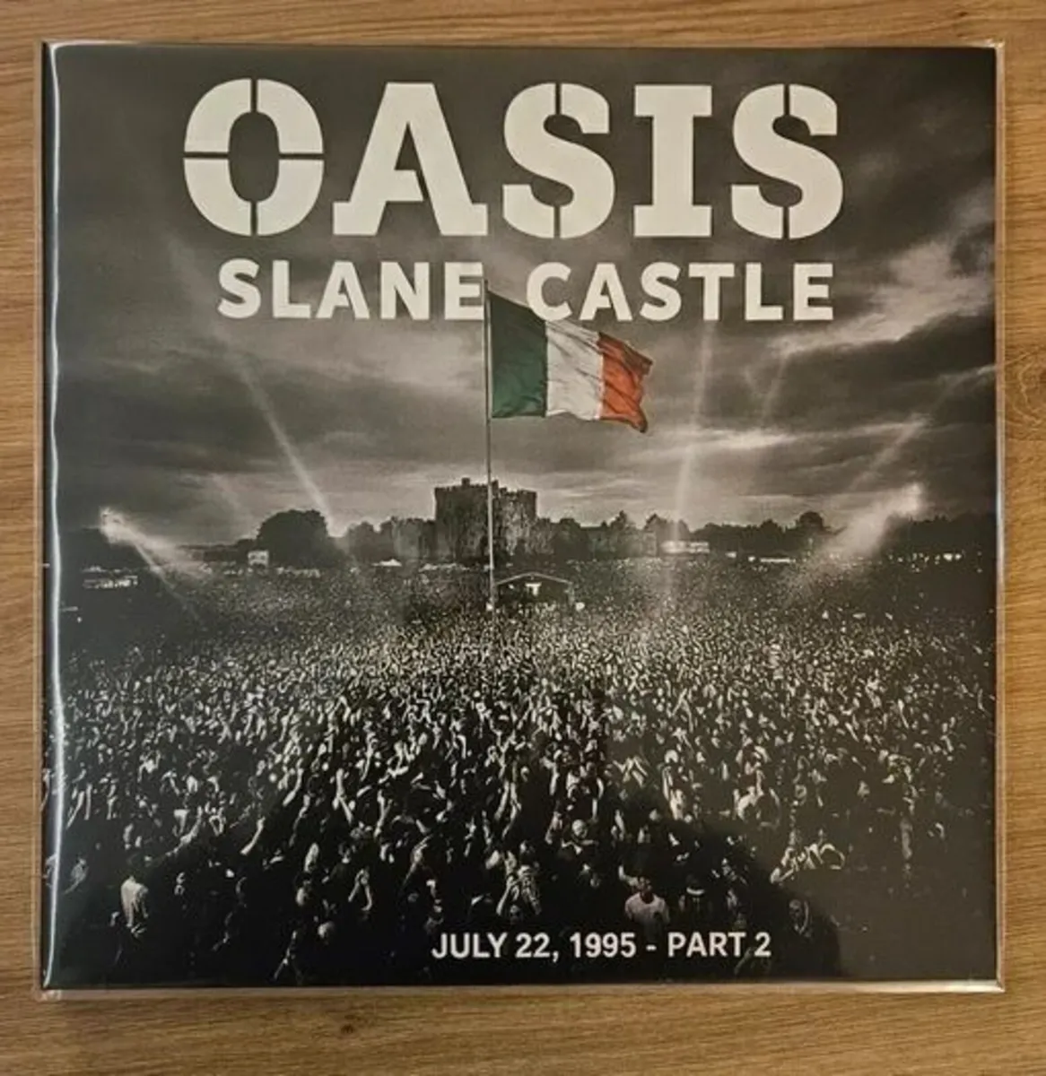 Oasis "Live At Slane 1995" 2x Sealed Vinyl Albums - Image 1