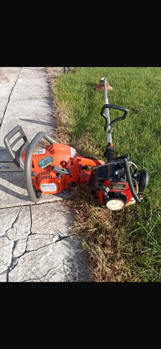 Chainsaw and strimmers - Image 1