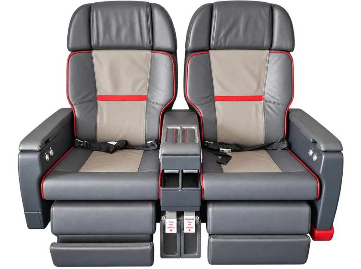 TAP Air Portugal Business Class Recliner Seats, - Image 1