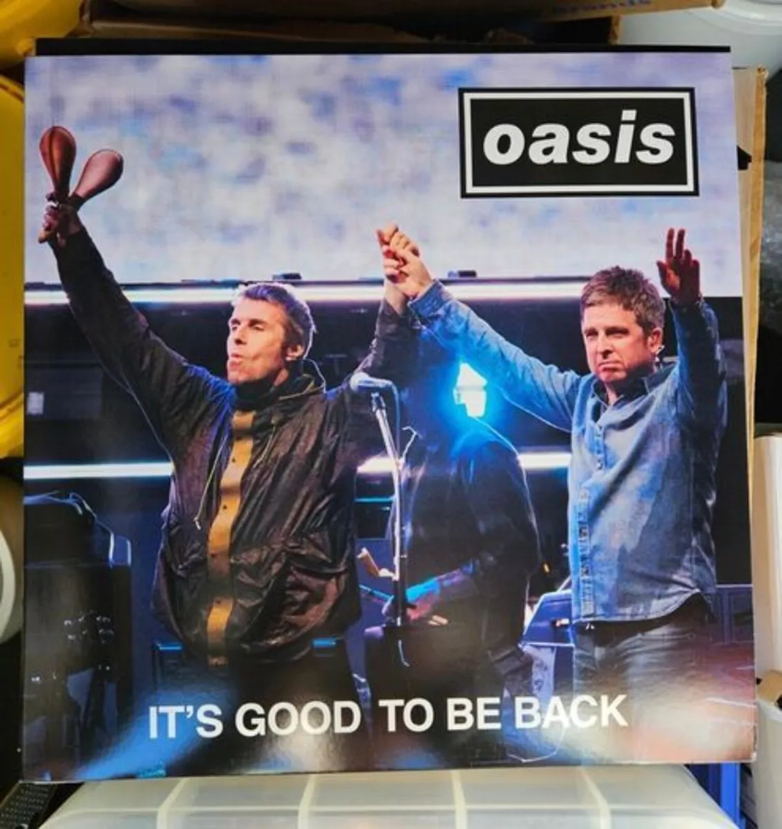 Oasis "It's Good To Be Back" Live Vinyl Album - Image 1