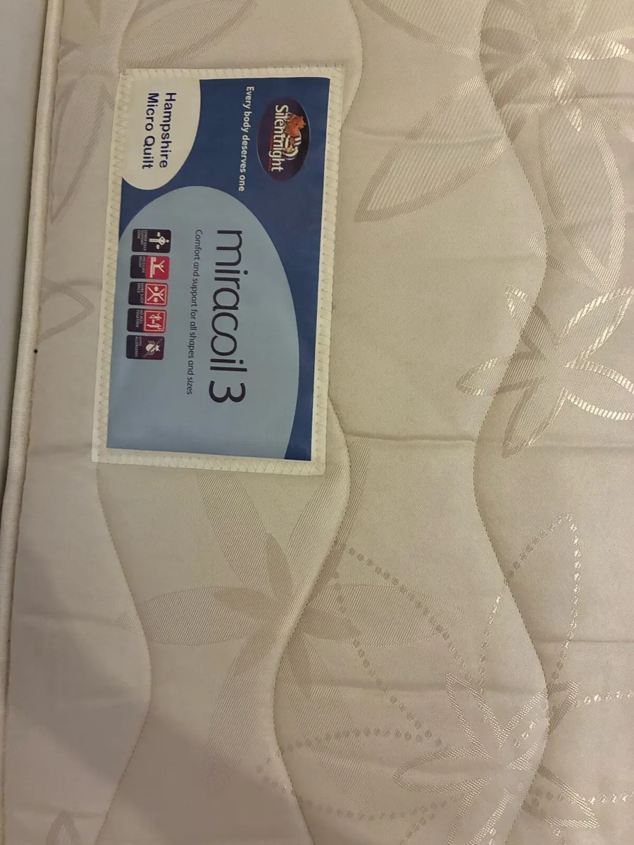 Silent night divan bed and mattress - Image 2