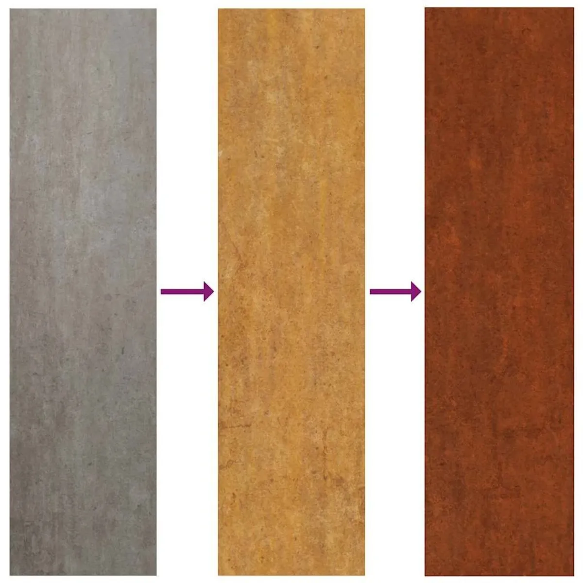 Set of 2 Corten Steel Raised Planters 30 x 30 x 30 - Image 4