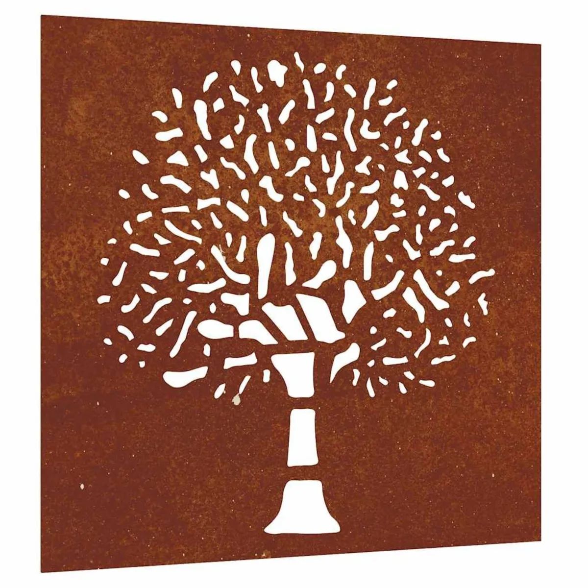 Corten Steel Tree Wall Art Garden Decoration 55 x - Image 4