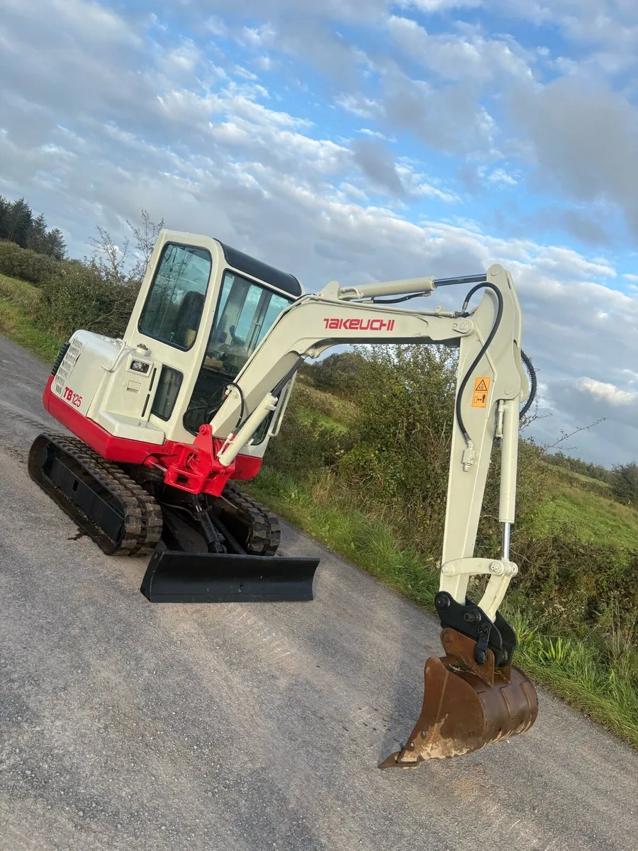 Takeuchi digger - Image 1
