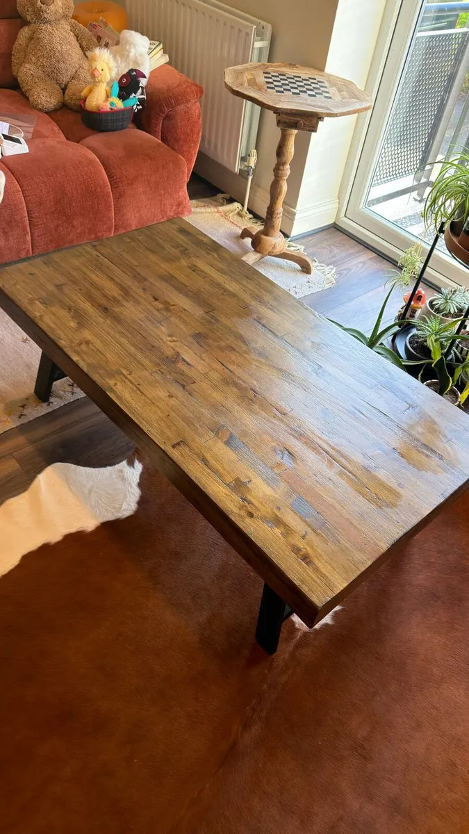 Solid wood coffee table - Image 3