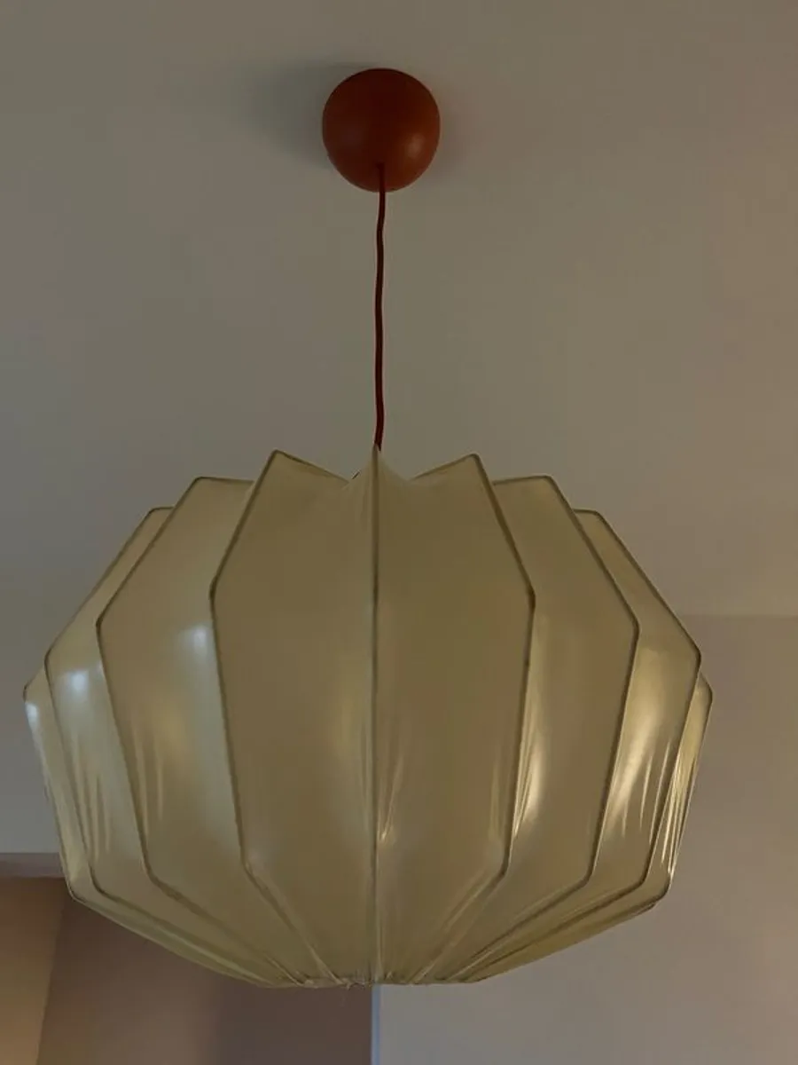 Mid Century Modern 70s Cocoon Light - Image 1