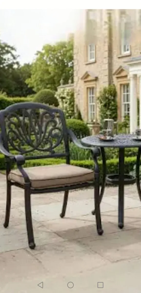 *60% Off*  Brand New Hartman Cast Alum  Chairs x 8