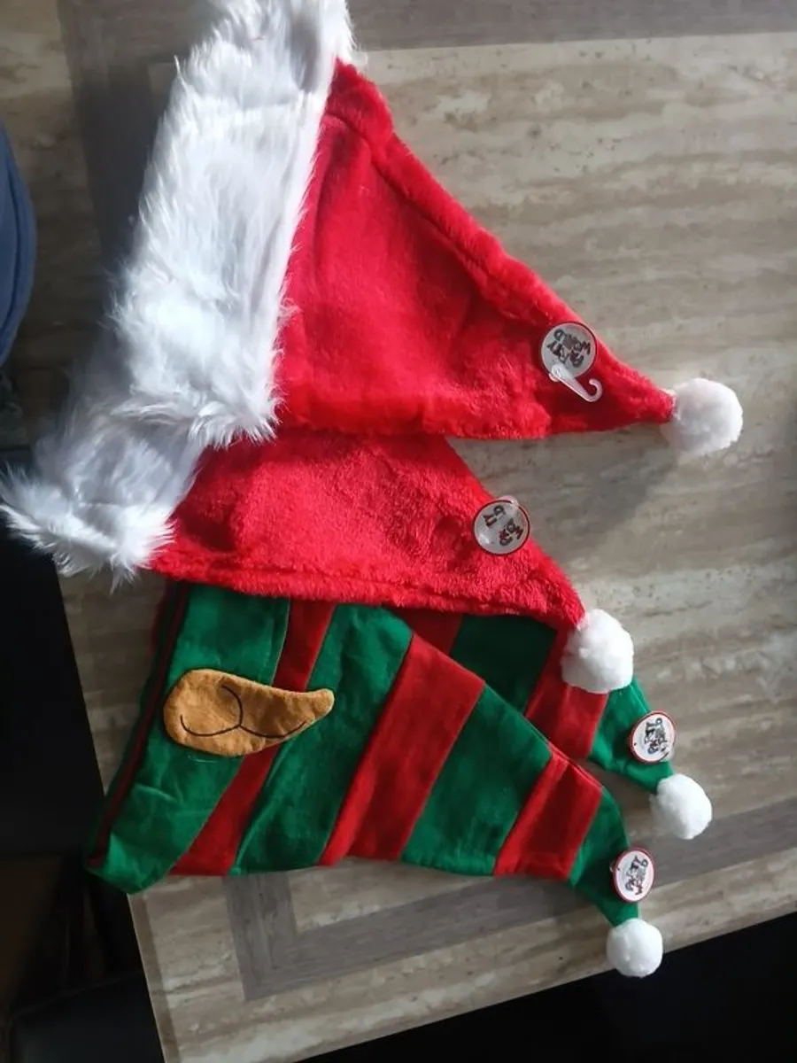 Santa Hats Elf Hats N Santa Suits - Image 2