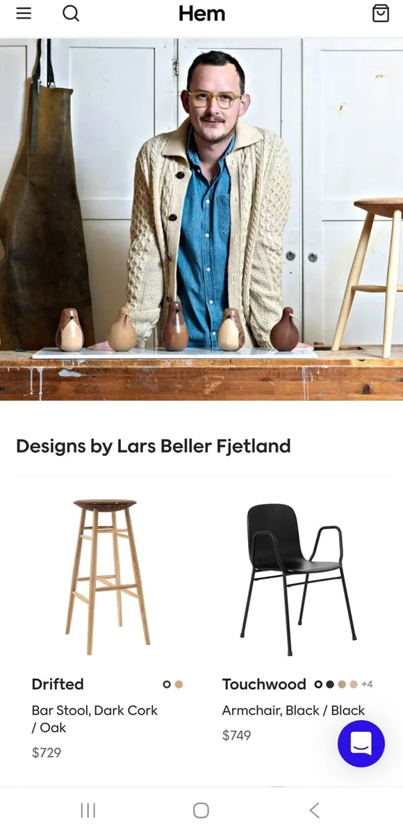 2  Drifted bar stool by Lars Beller fjetland - Image 4
