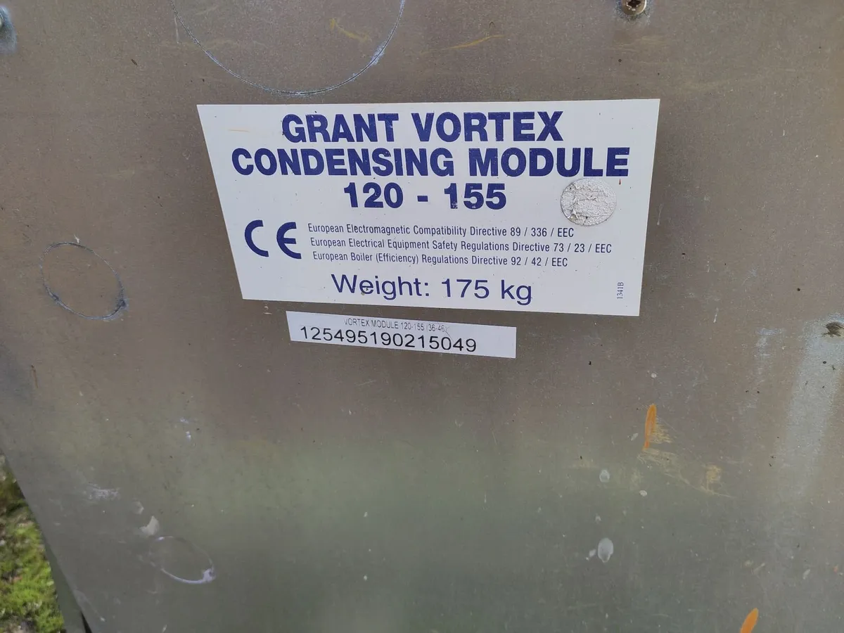 Grant Vortex 120-155 Oil Condensing Boiler - Image 2