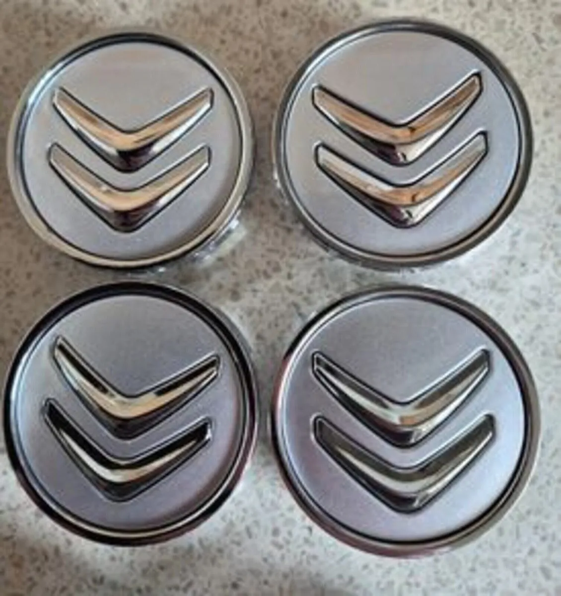 4 x Citroen Centre Caps - FREE POST - Image 3