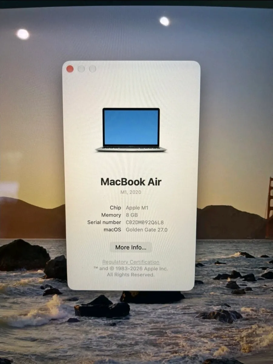 Apple MacBook Air 13.3" (2020) M1 A2337 8/500GB - Image 2