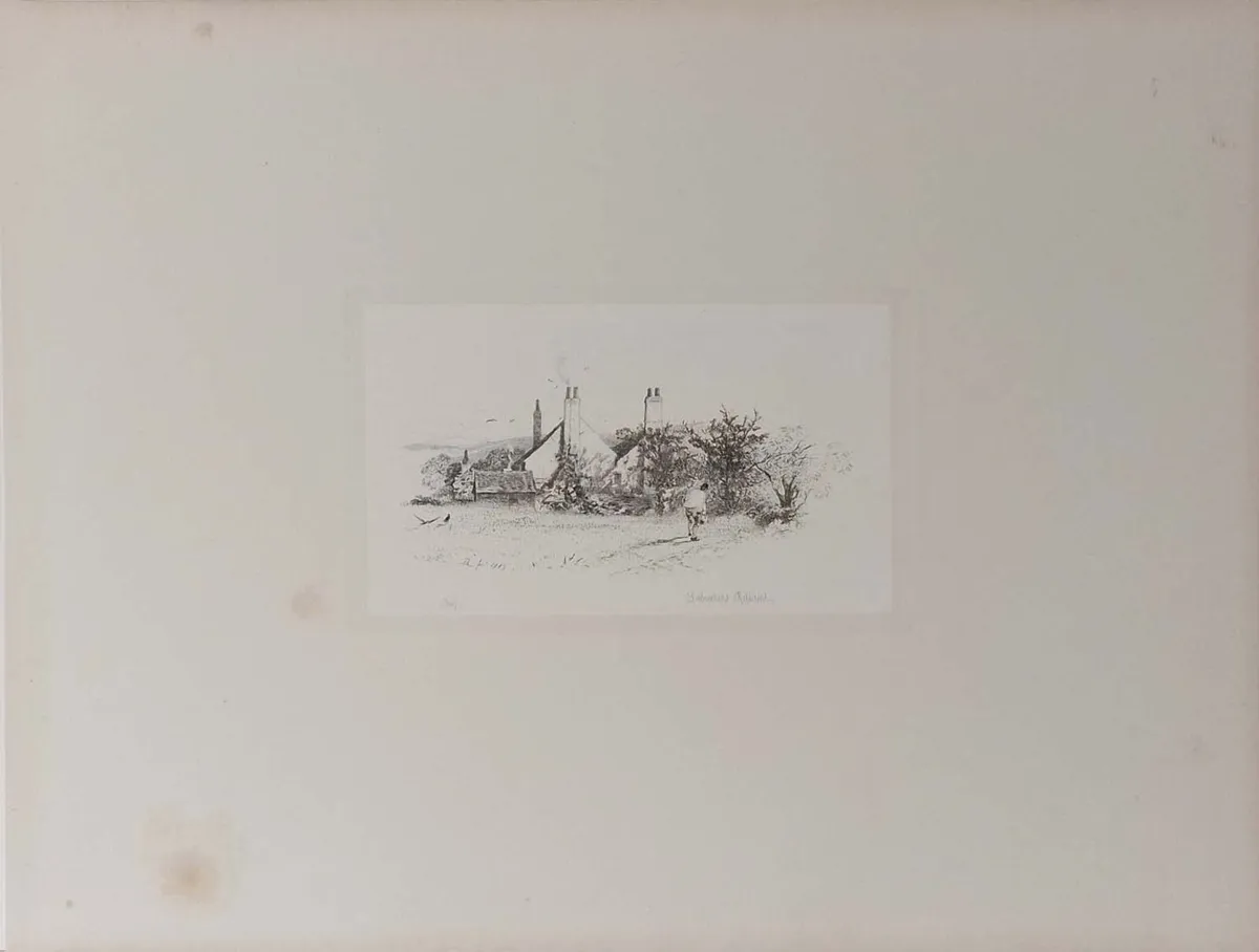 Labourers Return Etching Robert Brandard - Image 1