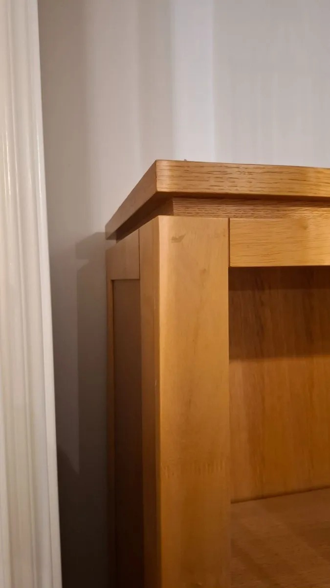 Solid Oak Bookshelf / Display Unit - Image 4
