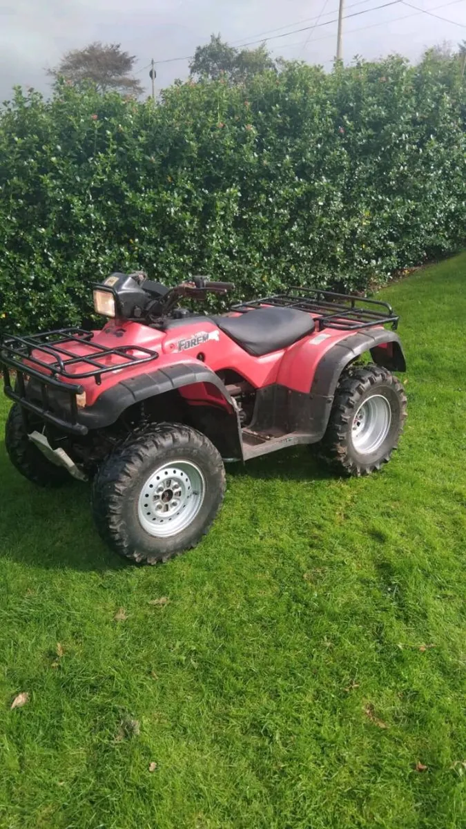 Honda Foreman 450 es  selectable 2x4 - Image 1