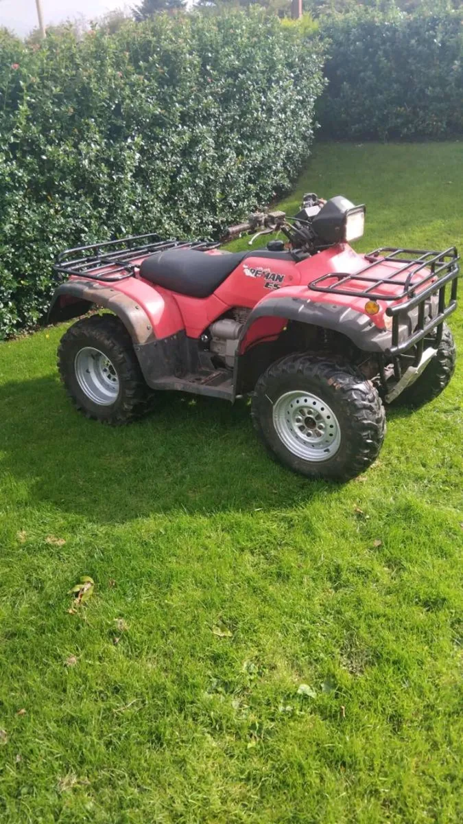 Honda Foreman 450 es  selectable 2x4 - Image 2
