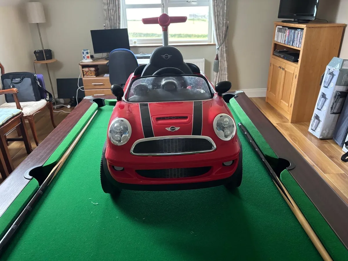Mini Cooper Push Ride on with Parental Handle - Image 4