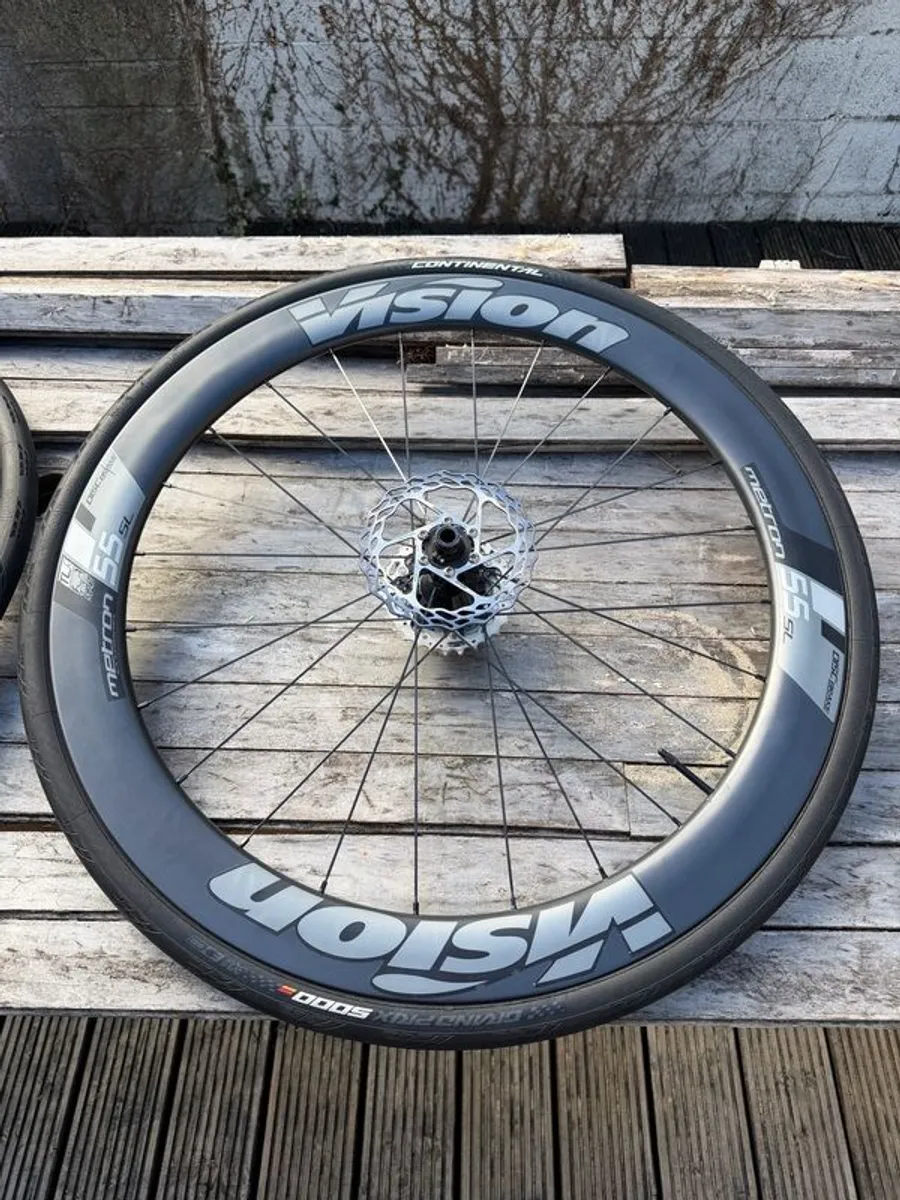 Vision Metron 55sl carbon wheelset - Image 3