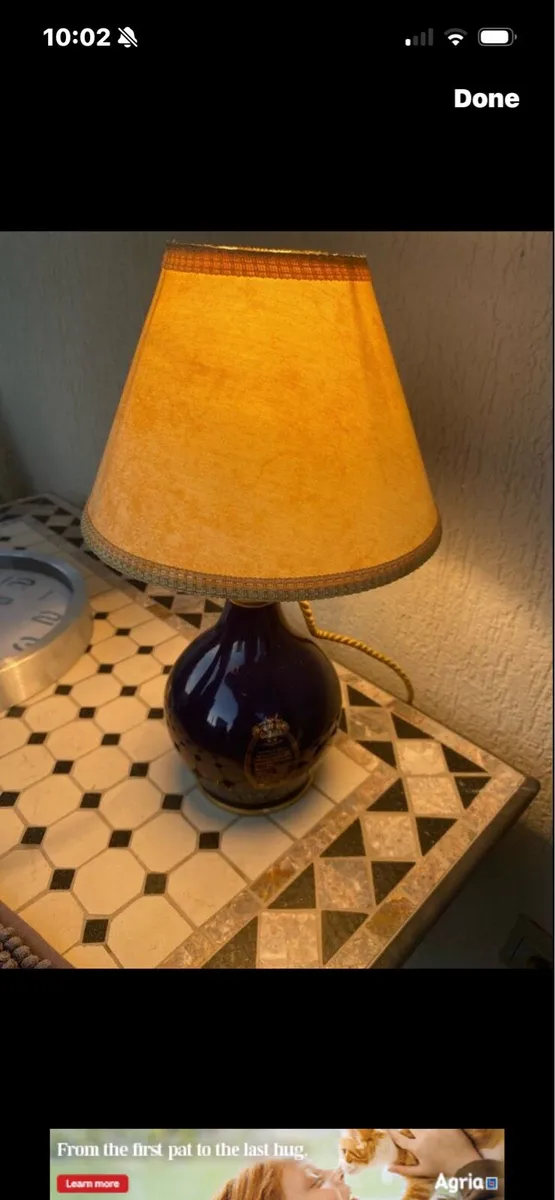 Glenfiddich Ancient Reserve Decanter Lamp - Image 1