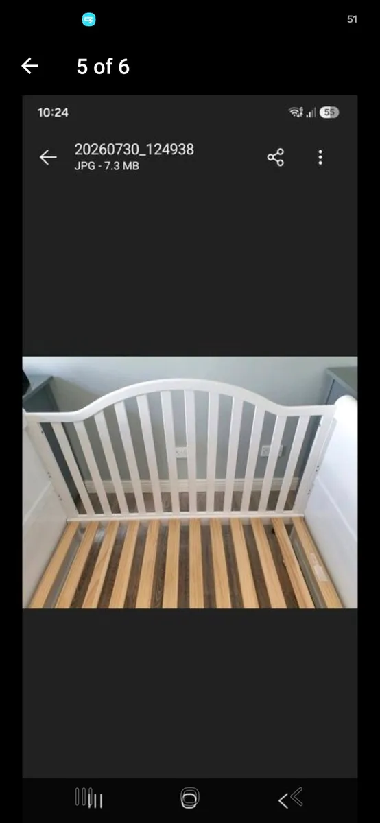 Cot bed - Image 2