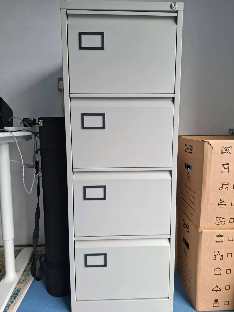 Filing Cabinet - 4 Drawer - Image 1