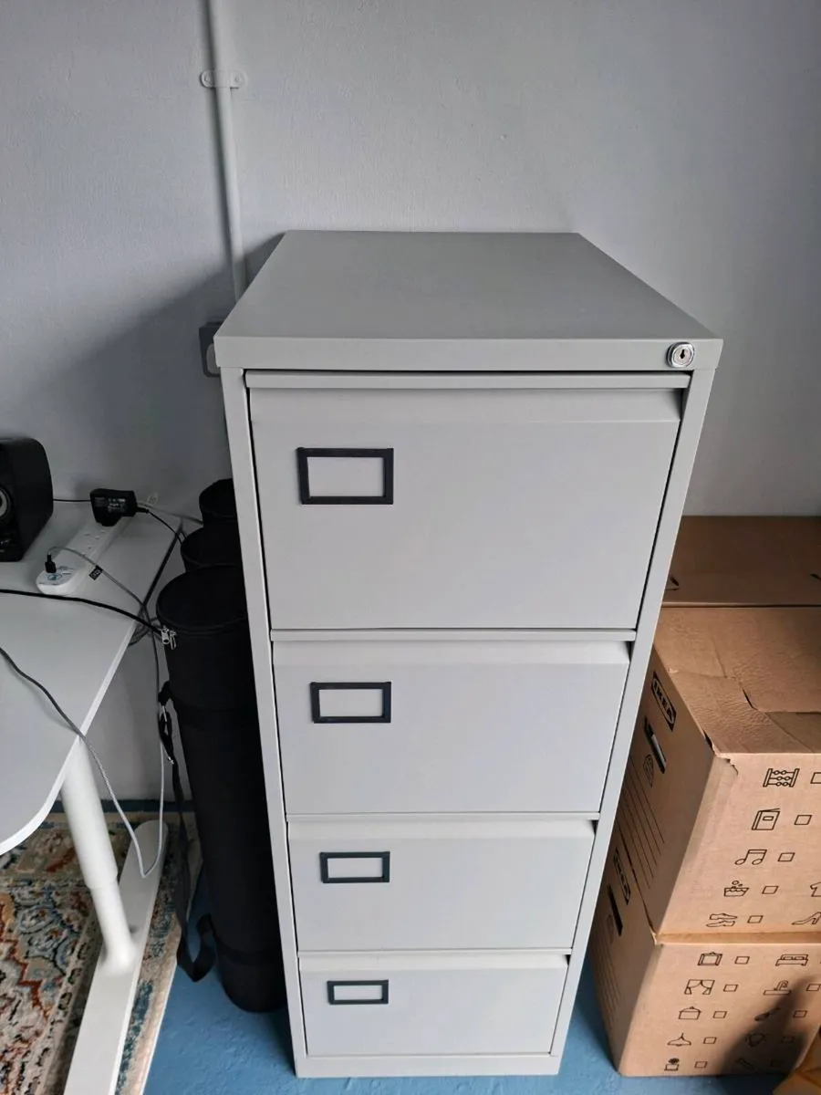 Filing Cabinet - 4 Drawer - Image 2