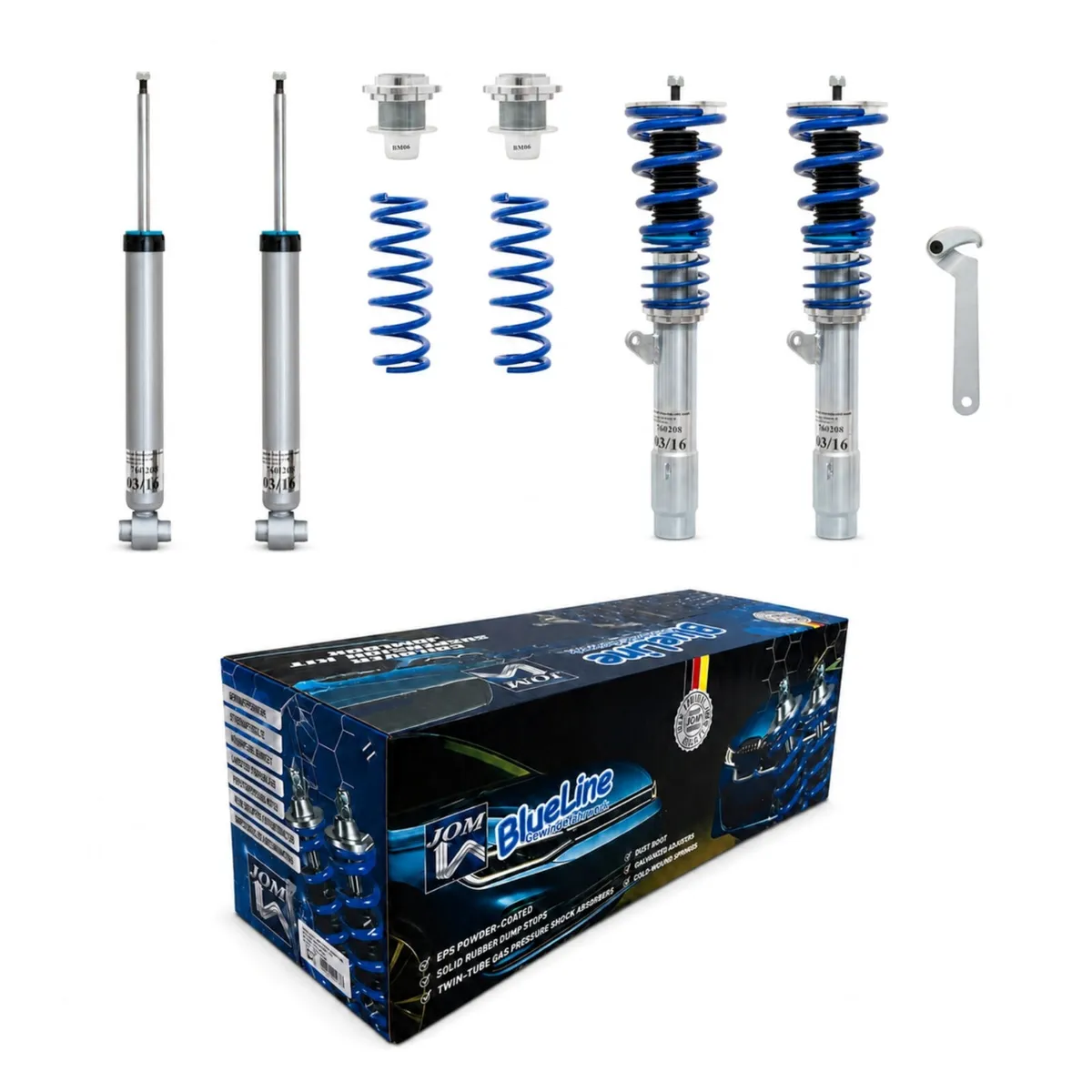 BMW 3 Series (F30) JOM Blueline Coilovers - Image 3