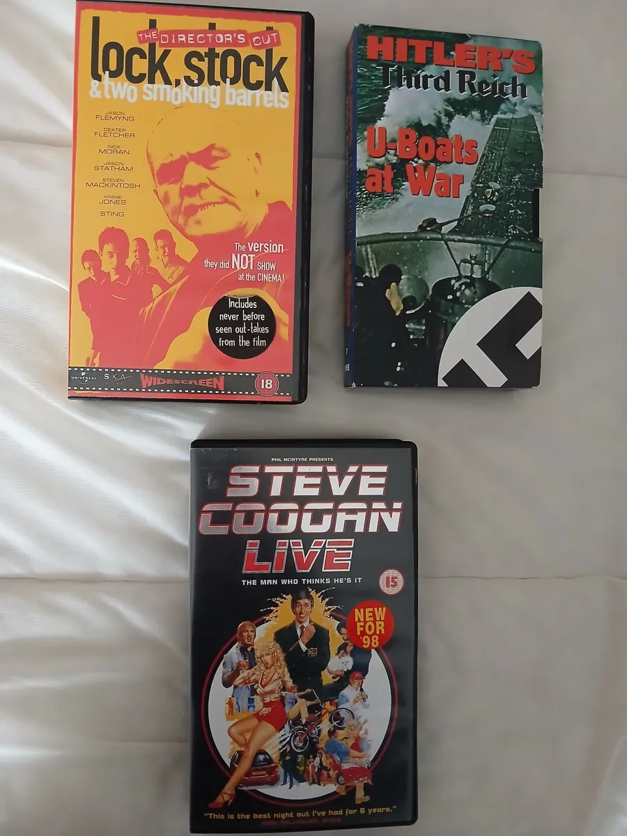 15 POPULAR  VINTAGE VHS TAPES. - Image 2