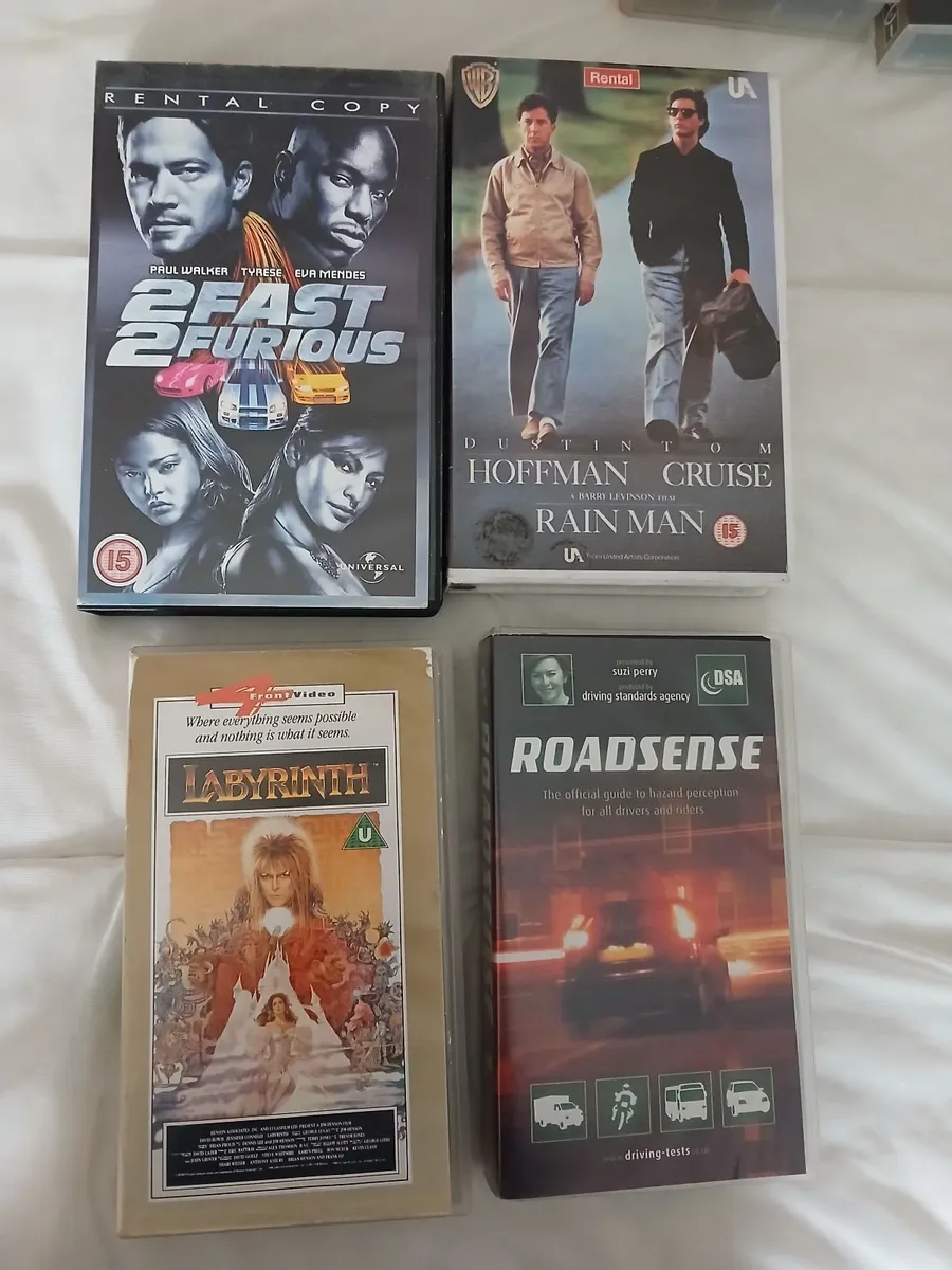 15 POPULAR  VINTAGE VHS TAPES. - Image 3