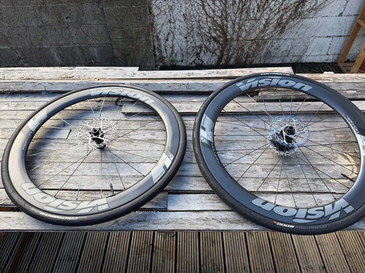 Vision Metron 55sl carbon wheelset - Image 1