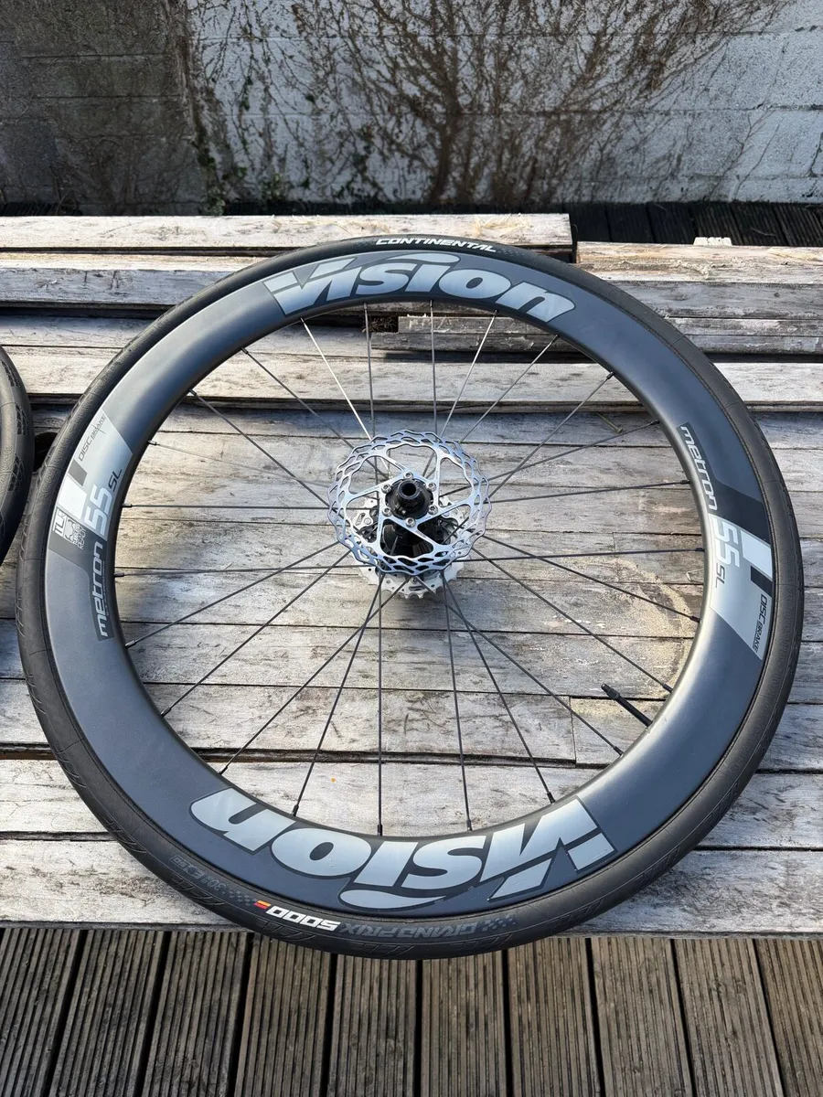 Vision Metron 55sl carbon wheelset - Image 3