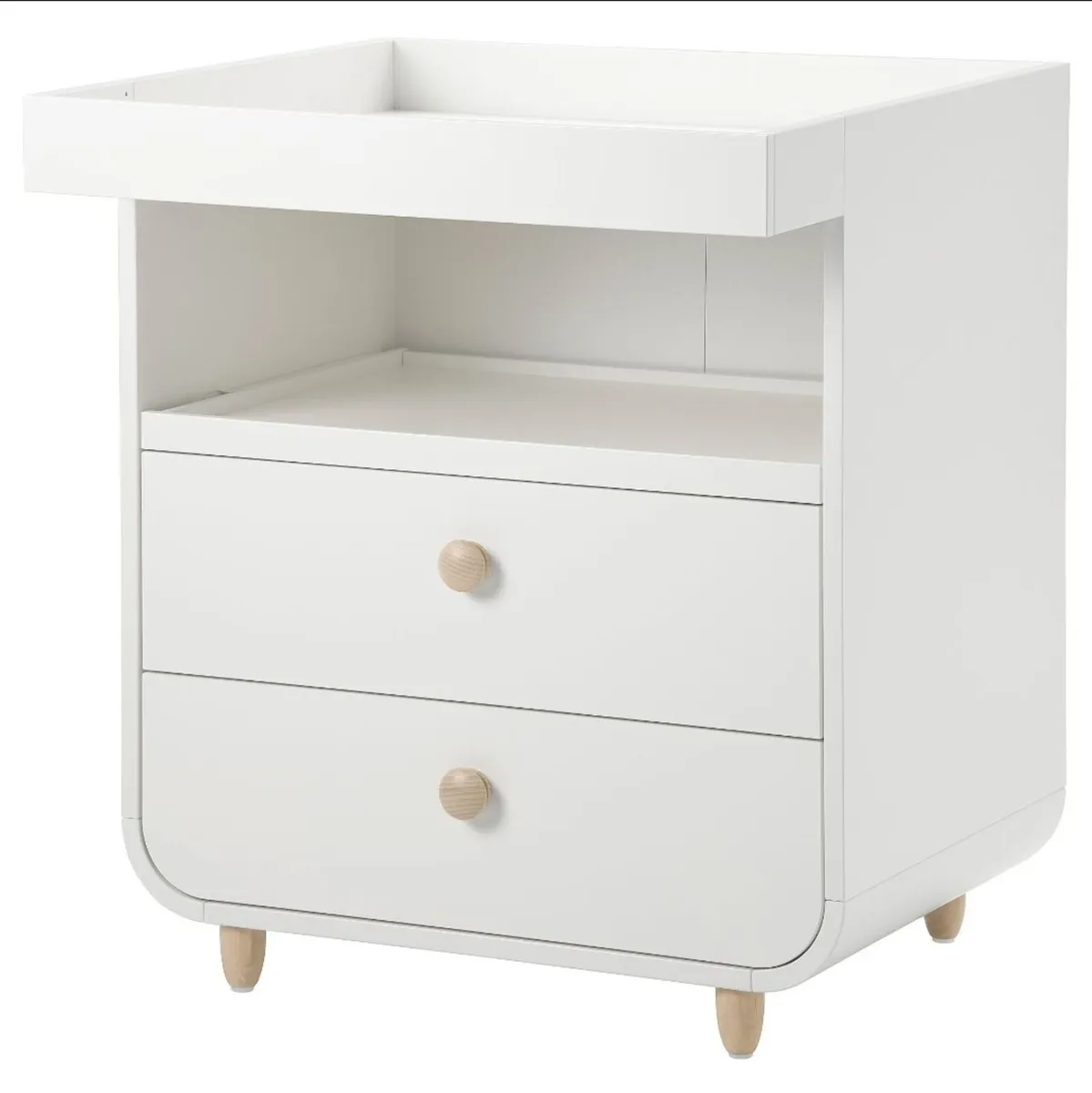 Changing table with drawers white | Ikea MYLLRA - Image 3