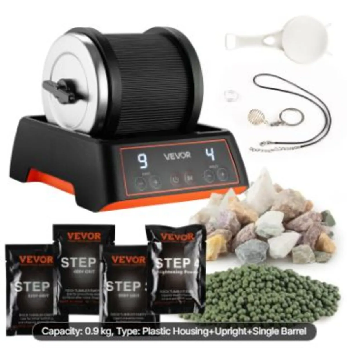 Rock Tumbler Kit, Rock Polishing Kit - Image 1